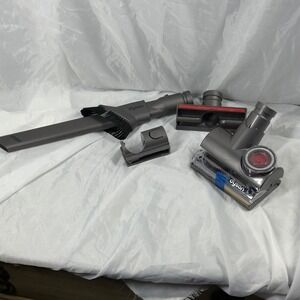 Dyson Vacuum Attachment Set Grey Tangle-Free Turbine Crevice Upholstery Tools